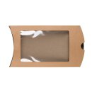 Pillow Box C5 window, 229 x 162 mm, cardboard, beige,...
