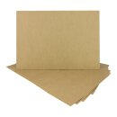 A4 Kraftpapier 70 g/m², glatt, braun, 21 x 29,7 cm Bastelpapier - 100 Blatt/Pack