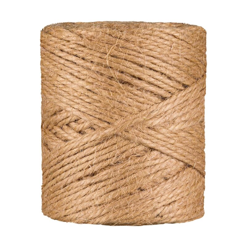 Jute twine, light gold,100 g, 50 m, jute cord Buy now, 3,58