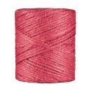 Jute twine, paradise pink, jute string, 100 g, approx. 50 m, handicraft and decoration