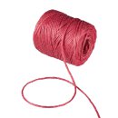 Jute twine, paradise pink, jute string, 100 g, approx. 50 m, handicraft and decoration