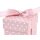 10 Miniboxes Pink Polka with lid and satin ribbon for presents