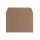Envelope C6, 114 x 162 mm, ribbed, brown, kraft paper 100 g/m², peel and seal - pack of 25
