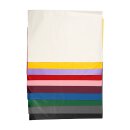 Farbiges Seidenpapier in vielen Farben, Pack mit 25...
