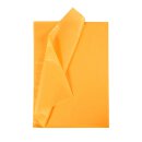 Tissue paper, pack of 25 sheets á 70 x 50 cm yellow
