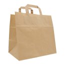 Shopping bag 32 x 27 x 21.5 cm, brown, kraft paper,...