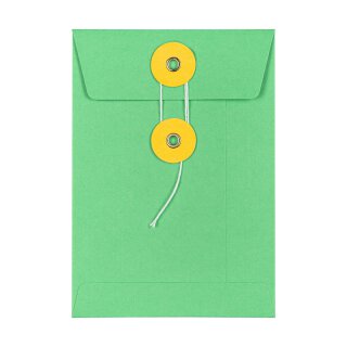 Umschlag C6, 114 x 162 mm, Grün und Gelb,...