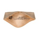 Doypack climate-neutral 200 x 280 x 120 mm, stand-up pouch brown, kraft paper