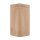 Doypack climate-neutral, 110 x 185 x 65 mm, stand-up pouch brown, kraft paper