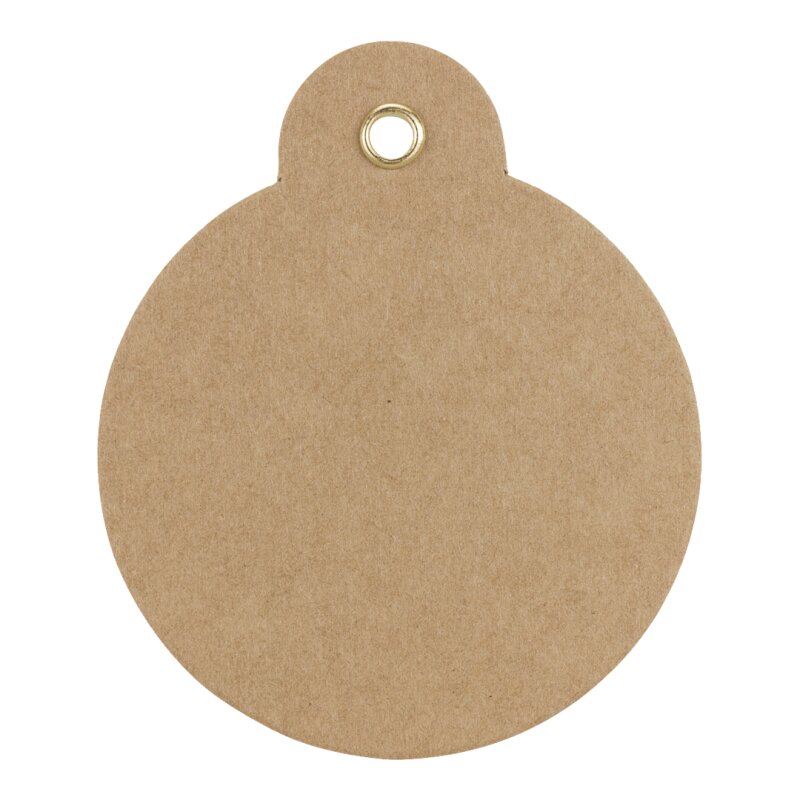 Hang tag 30, Etikett, 70 x 30 mm, braun, Kraftkarton, Öse kaufen, 0,19
