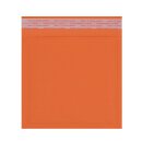 Versandtasche 165 x 165 mm, Orange,  mit Wellpapp-Polster, Kraftpapier, haftklebend