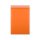 Versandtasche 180 x 165 mm, Orange, Wellpapp-Polster, Kraftpapier, haftklebend