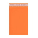 Shipping envelope 215 x 150 mm, orange, with corrugated cardboard cushioning, adhesive seal