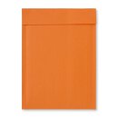 Shipping envelope 215 x 150 mm, orange, with corrugated cardboard cushioning, adhesive seal