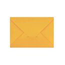 Envelope to fold, C6, 114 x 162 mm, premium cardboard 300 g/m², yellow