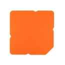 Envelope to fold, C6, 114 x 162 mm, premium cardboard 300 g/m², orange