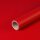 Gift wrapping paper, red, plain, recycled paper, smooth - 1 roll 0,70 x 10 m