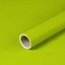 Gift wrapping paper lime green 0.70 x 10 m, recycled paper &ndash; Birthday &amp; Christmas