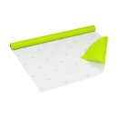 Gift wrapping paper lime green 0.70 x 10 m, recycled paper &ndash; Birthday &amp; Christmas