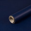 Gift wrapping paper dark blue, plain, kraft paper, smooth, roll 0.70 x 10 m