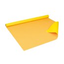 Geschenkpapier Gelb und Hellgelb, zweiseitig bedruckt, Kraftpapier, gerippt - 1 Rolle 0,8 x 10 m