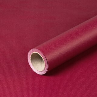 Geschenkpapier Bordeaux & Rosa, 0,80 x 10 m,...