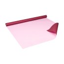 Geschenkpapier Bordeaux &amp; Rosa, 0,80 x 10 m, beidseitig bedruckt