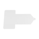 Faltschachtel  "Mailer 125", 125 x 125 x 15 mm, Wei&szlig;, Recyclingkarton - 10er Pack