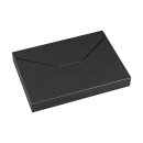 Faltschachtel "Mailer C6", 16,2 x 11,4 x 2,0 cm, Schwarz, Recyclingkarton - 10er Pack