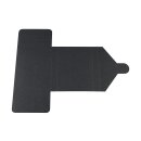 Faltschachtel "Mailer C6", 16,2 x 11,4 x 2,0 cm, Schwarz, Recyclingkarton - 10er Pack