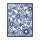 Karton mit ausgestanztem Spitzenmuster, A6,  24 Blatt, Blau, Hellblau, Dunkelblau, Lavendel