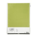 Vellum paper, pale green, pack of 10 sheets A4, 150 g/m²