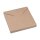 Faltschachtel "Mailer 125", 125 x 125 x 15 mm, Braun, Kraftkarton - 10er Set