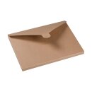 Faltschachtel "Mailer C4", 32,4 x 22,9  x 1,8 cm, Braun, Kraftkarton - 10er Pack