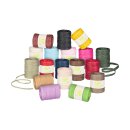 Raffia decorative ribbon, various colours 8 mm x 100 m, gift ribbon, paper ribbon