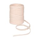 Raffia decorative ribbon, pale rose 8 mm x 100 m, gift ribbon, paper ribbon