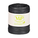 Raffia Papierband Schwarz 8 mm x 100 m &ndash; Geschenkband