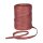 Raffia decorative ribbon, red brown 8 mm x 100 m, gift ribbon, paper ribbon