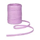 Raffia decorative ribbon, lavender 8 mm x 100 m, gift ribbon, paper ribbon lavender