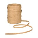 Raffia Papierband Natur 8 mm x 100 m &ndash; Geschenkband