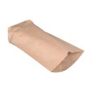 Bottom bag 1,5 ltr. 19,5 x 29 cm, double layer, outside and inside kraft paper, paper bag