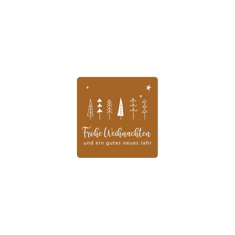 500 Sticker »Frohe Weihnachten« 35 x 35 mm kaufen