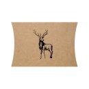 pillow box »Deer«, 120 x 100 x 25 mm, kraft...