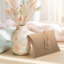 Pillow box, 150 x 155 x 40 mm, kraft cardboard, brown - pack of 12