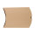 Pillow box, 150 x 155 x 40 mm, kraft cardboard, brown - pack of 12