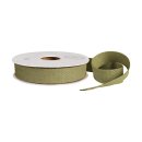 Paper ribbon, green, 20 mm x 7 m, sturdy decorative tape