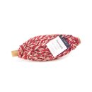 Flax cord, twisted  two-coloured, 25m x 3.5 mm, flax...