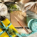 Recycled silk, various colours 70 mm x 25 m, decorative...