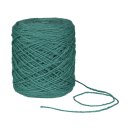 Flax yarn plain turquoise, 3,5 mm, ca. 470 m linen yarn, 1 kg bobbin
