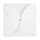 CD and gift sleeve, white, 125 x 125 mm, Kuvert, flower closure - 25 pcs/pack